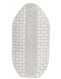 Vāze LONGA 18x8x36h balta