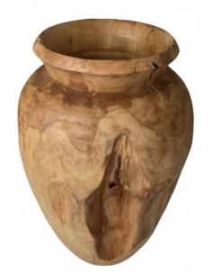 Ваза TEAK Ø25x40h коричневый