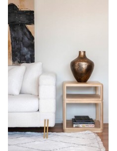 Ваза WORN GOLD Ø31x41h золото 2