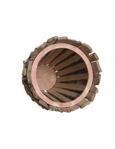 Puķu pods NATURAL Ø26x34h 2