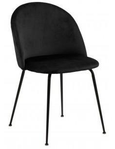 Krēsls LOUISE VIC melns