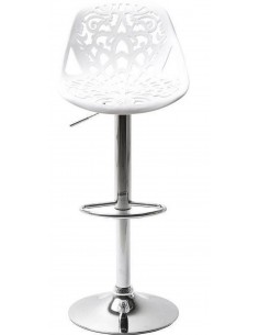 Bāra krēsls ORNAMENT balts