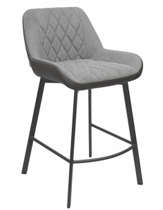 Полубарный стул NORD серый