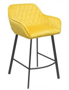 Полубарный стул TOMAS желтый