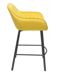 Pusbāra krēsls TOMAS dzeltens 2