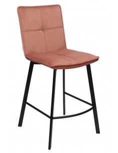 Pusbāra krēsls LARS rozā