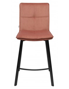 Полубарный стул LARS розовый 2