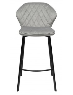 Барный стул RALF светло-серый 2