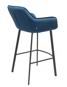 Барный стул TOMAS синий 2