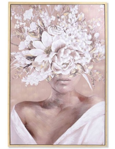 Glezna PINK FLOWER-B 120x80