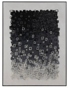 Glezna ABSTRACT WHITE-BLACK...