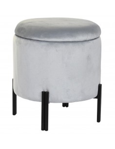 Пуф VELVET FOOTREST Ø44x42h...