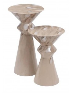 Боковый столик BEIGE Ø34x50h 2