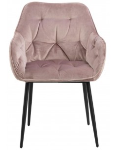 Krēsls BROOKE VIC rozā 2