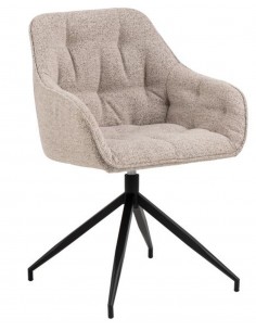 Krēsls BROOKE gaiši brūns /...