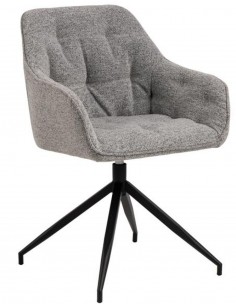 Krēsls BROOKE gaiši pelēks...