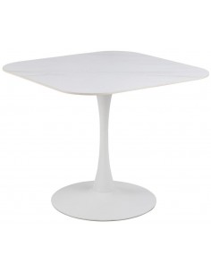 Galds MALTA 90x90x75h balts...