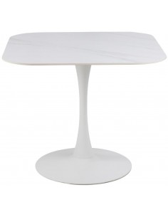 Galds MALTA 90x90x75h balts... 2