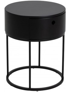 Шкафчик POLO Ø40x51h черный