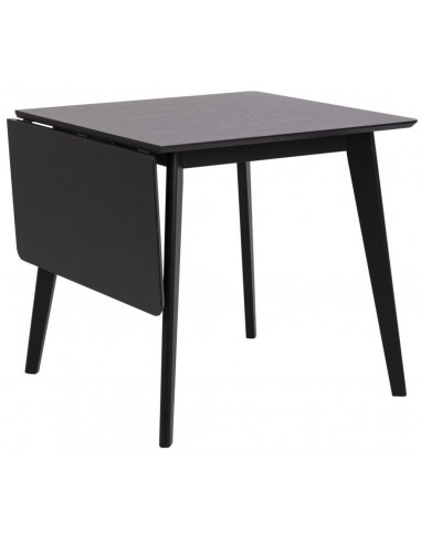 Стол ROXBY 80(120)x80x76h черный