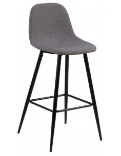 Барный стул WILMA светло-серый