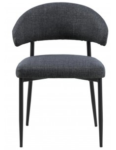 Krēsls EDINA tumši pelēks 2