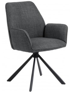 Krēsls GLENDA tumši pelēks...