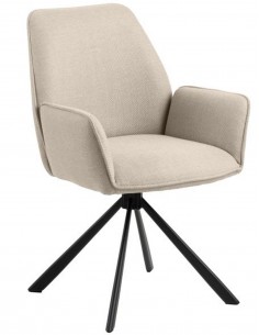 Krēsls GLENDA gaiši brūns /...