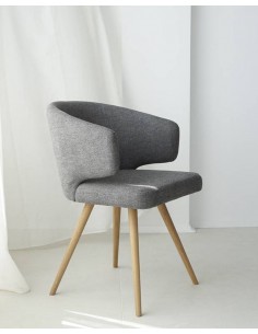 Krēsls IRIS tumši pelēks 2