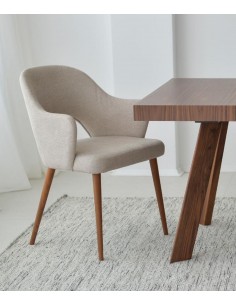 Krēsls FRANCESCA gaiši brūns 2