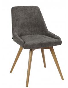 Krēsls NAOMI tumši pelēks