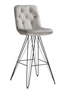 Bāra krēsls CHLOE gaiši pelēks