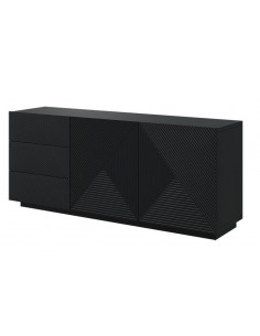 Kомод TASHA 167x43x71h черный