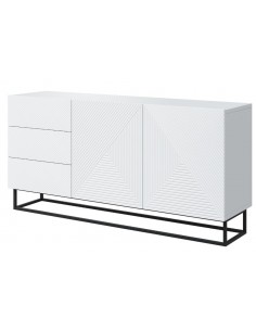 Kumode TASHA 167x43x81h balta