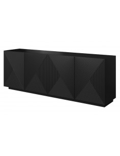 Kumode TASHA 200x43x71h melna