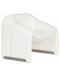 Atpūtas krēsls TEDDY balts