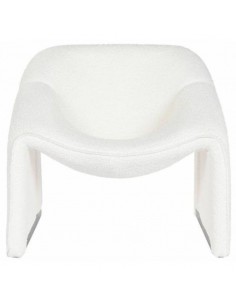 Atpūtas krēsls TEDDY balts 2