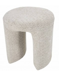 Pufs RIZO Ø44x47h gaiši brūns