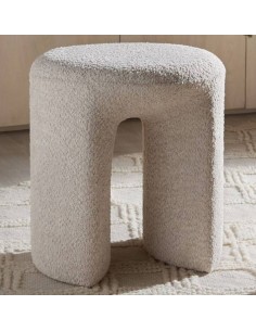 Pufs RIZO Ø44x47h gaiši brūns 2