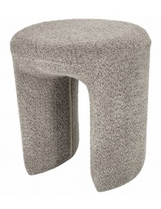 Pufs RIZO Ø44x47h taupe