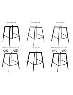 Pusbāra krēsls ANDRE gaiši... 2