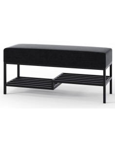 Soliņš FABIAN 80x35x45h melns 2