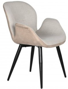 Krēsls TULIP PU gaiši brūns