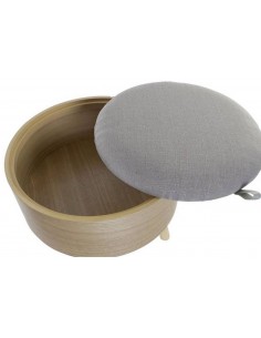 Pufs CUBBIN Ø40x41h gaiši... 2