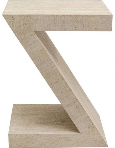 Sānu galdiņš LUXURY TRAVERTINO 45x33x60h