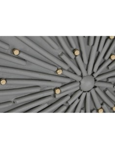 Kартина RAYOS 100x100 серый 2