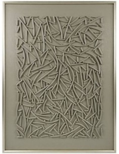 Glezna PARTICLES 90x120 zaļa