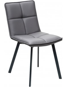 Стул LARS PU темно-серый