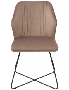 Стул NELS темно коричневый 2