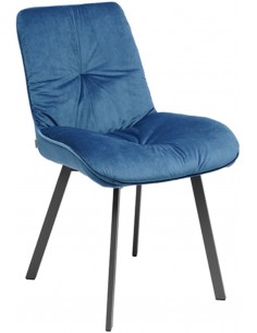 Стул RAUL синий / вращающийся